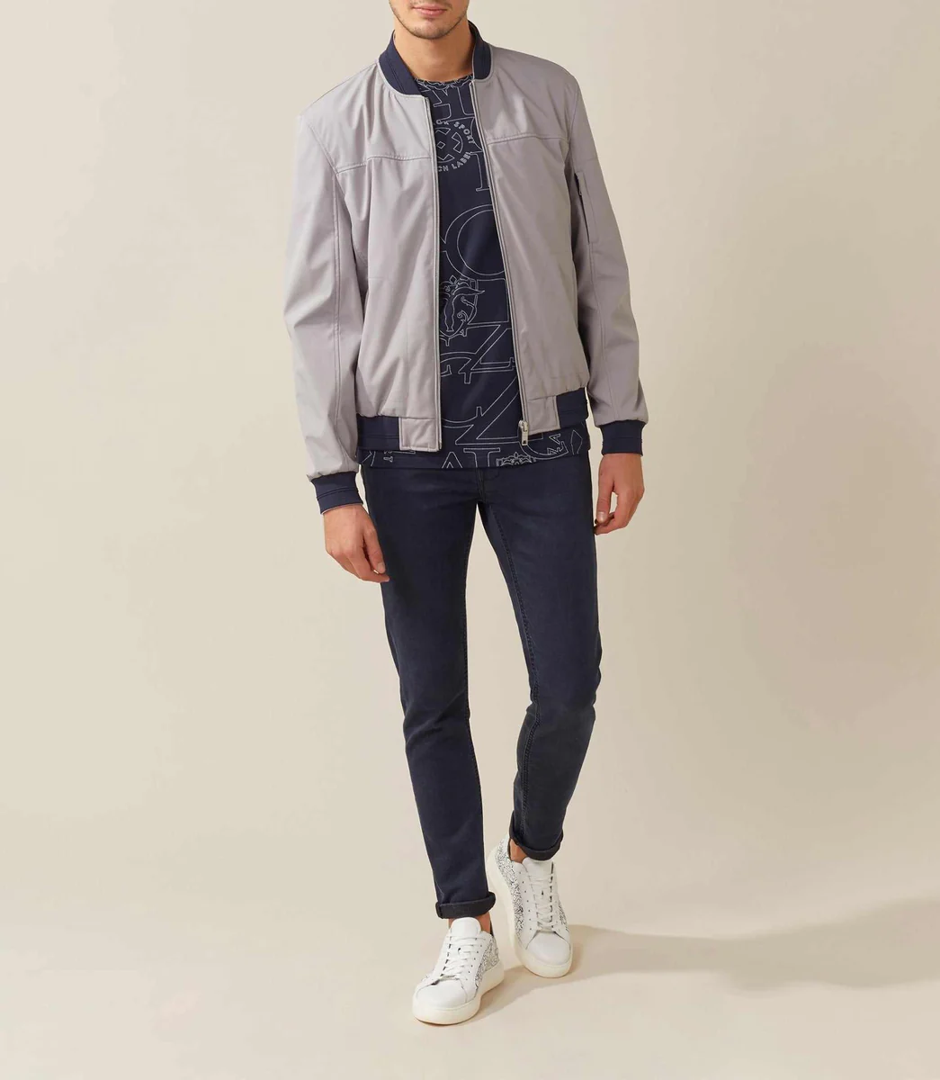 Bomber léger gris 