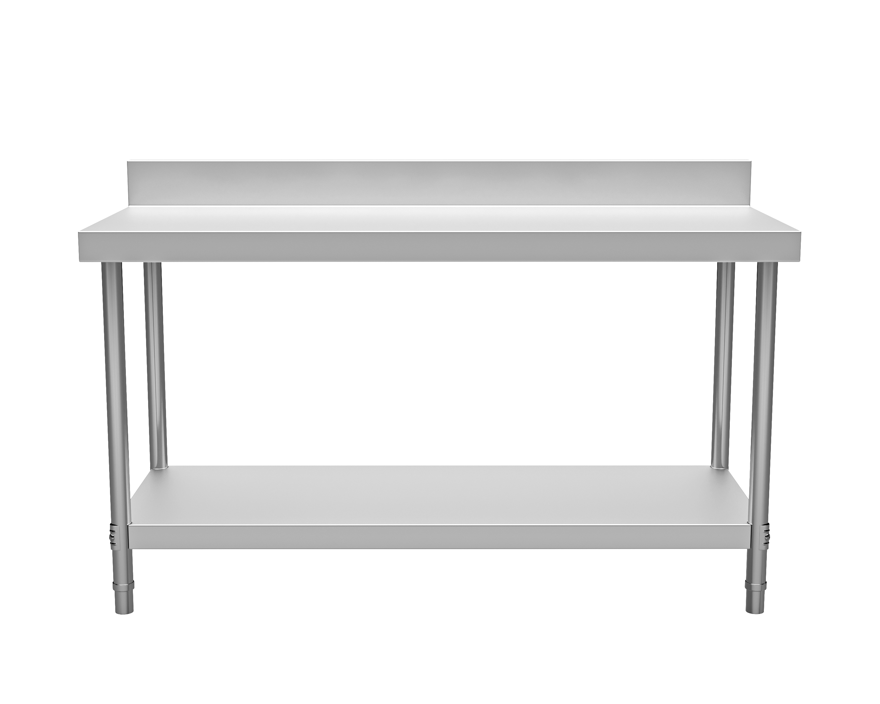 Arbeitstisch Edelstahl 150 x 60 cm