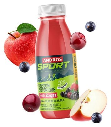 Boisson Isotonique Andros Sport Fruits Rouges 500ml
