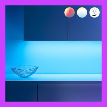 WiZ Connected LED strip 2 meter starterset kleur licht dimbaar
