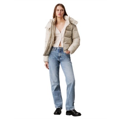 Doudoune femme Matte Monologo CALVIN KLEIN