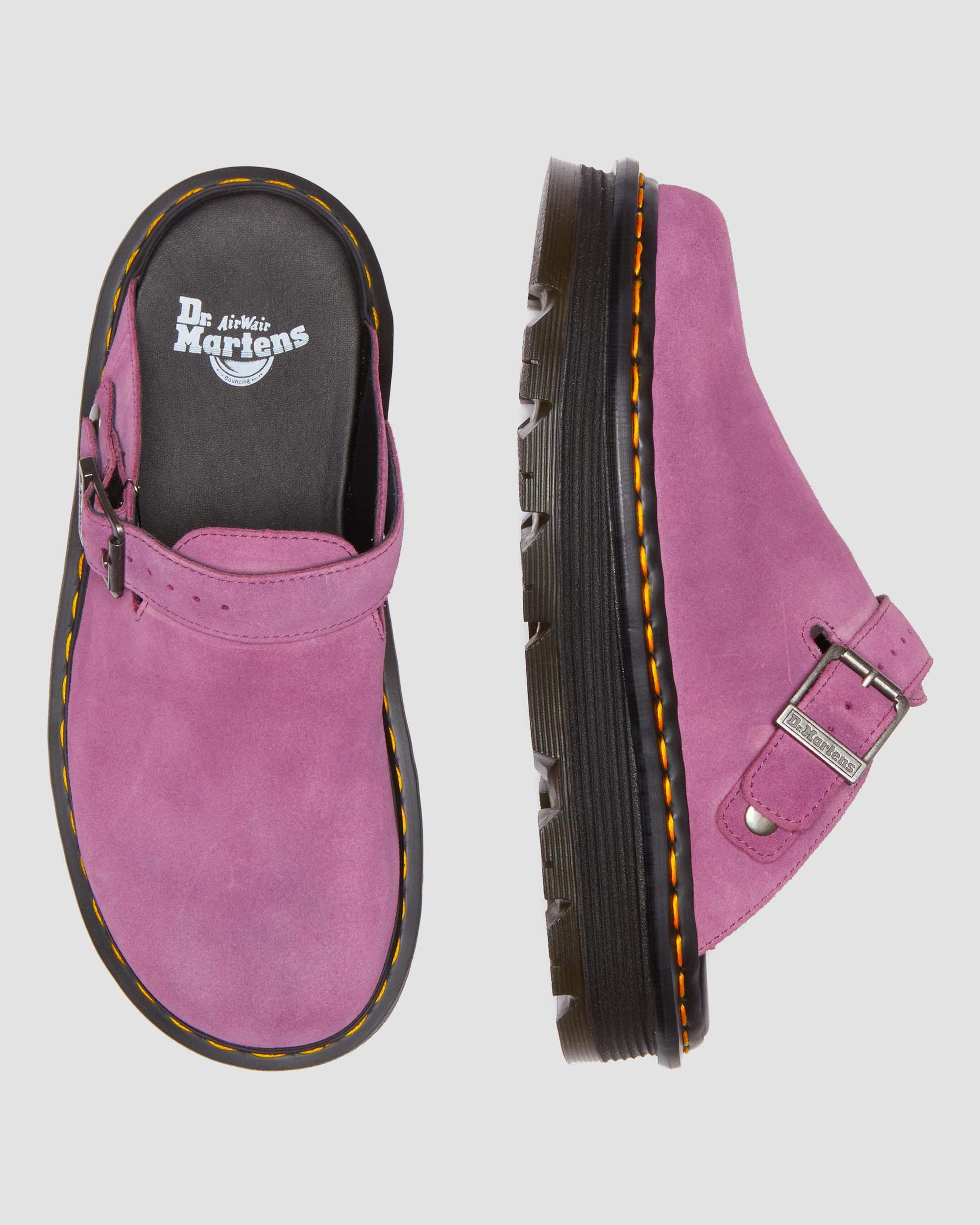 Zebzag Suede Casual Slingback Platform Mules