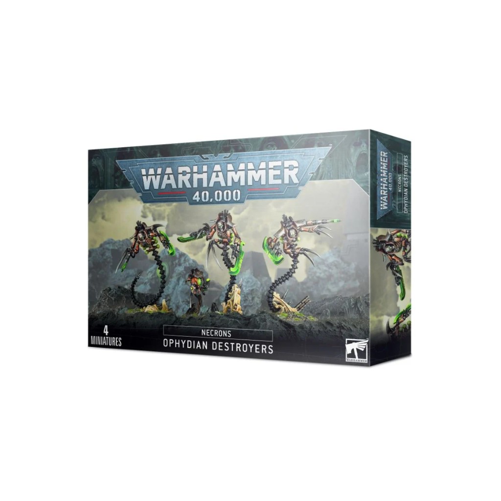 W40K : Nécrons - Ophydian Destroyers