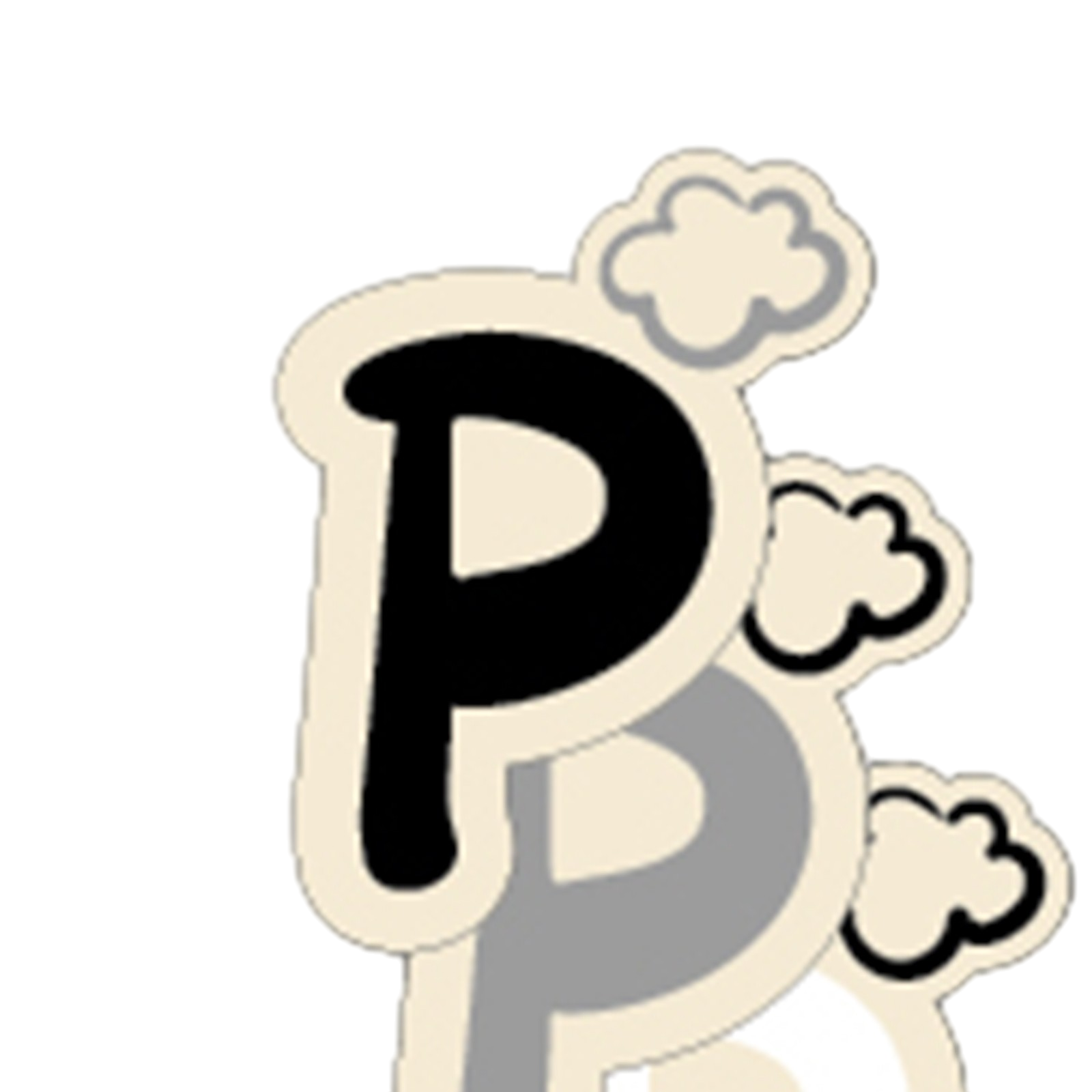 Buchstaben klein P