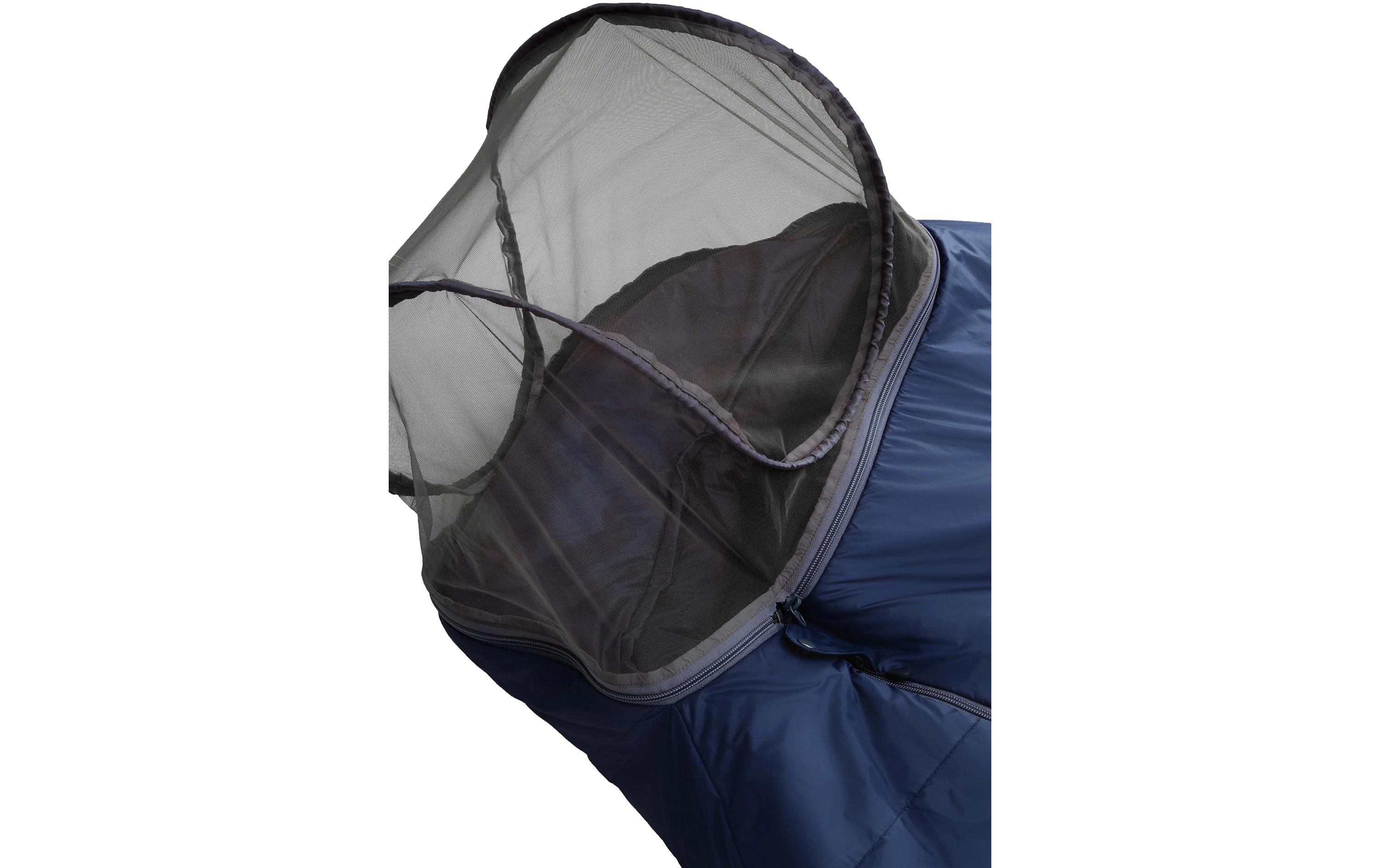 Schlafsack Biopod Wolle Zero Nylon, Night Blue<br>Hochwertiger leichter Schlafsack
