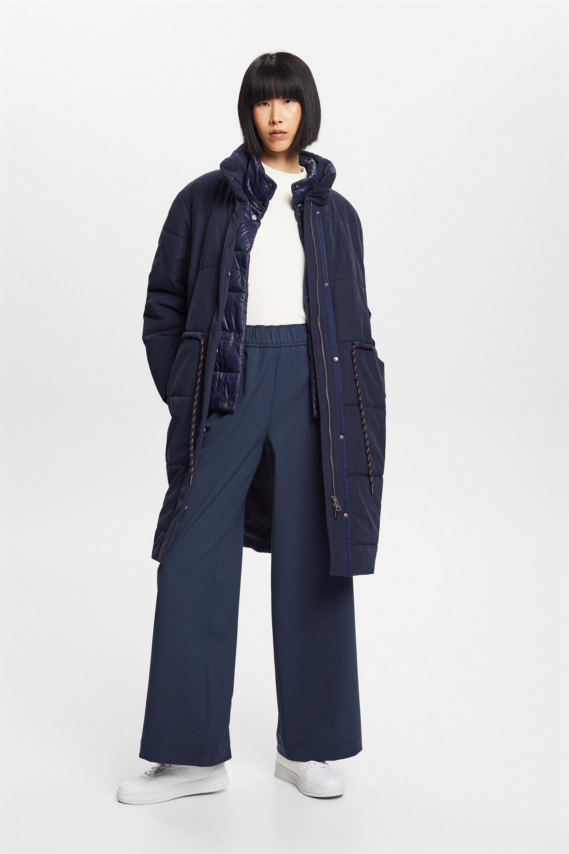 Coats woven