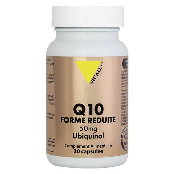 Vit'all+ Q10 REDUZIDO (Ubiquinol) 50mg 30 cápsulas