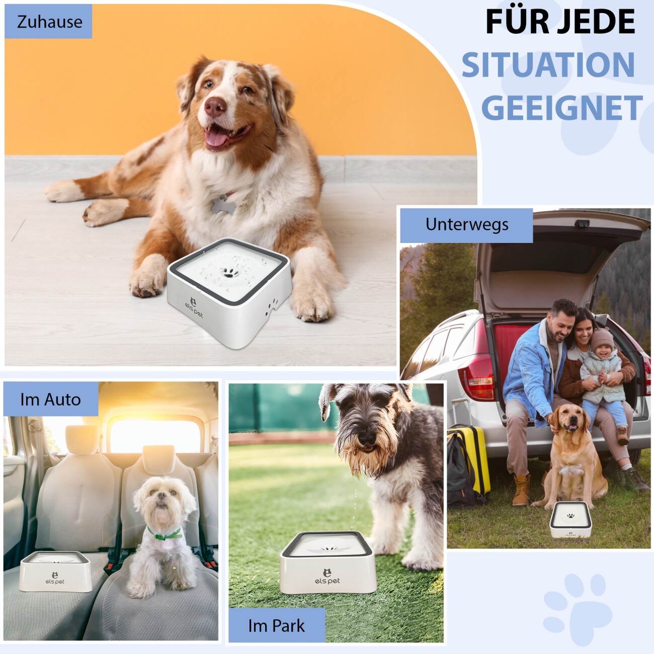 Petsation Anti-Schlabber Napf