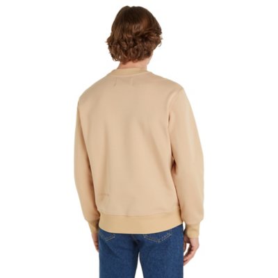 Sweatshirt homme Perforated Monologo Crew Neck CALVIN KLEIN