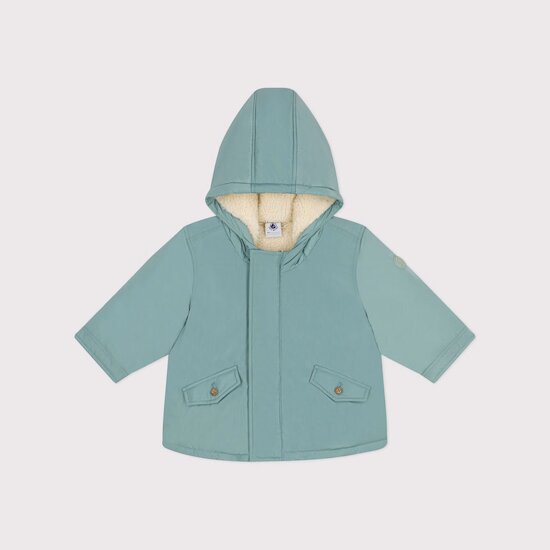 Parka en polyester   vert paul        12 mois   de               Petit Bateau