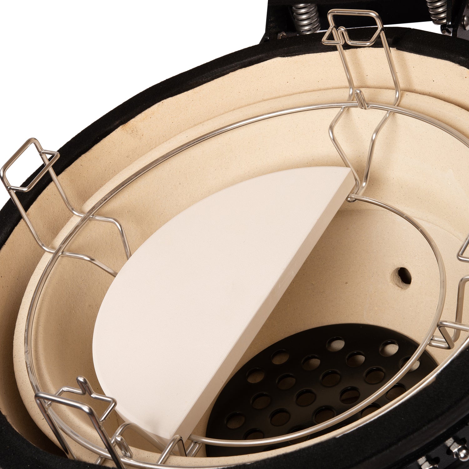 Intratuin kamado barbecue Urban Chef Large mat zwart D 59 H 133 cm