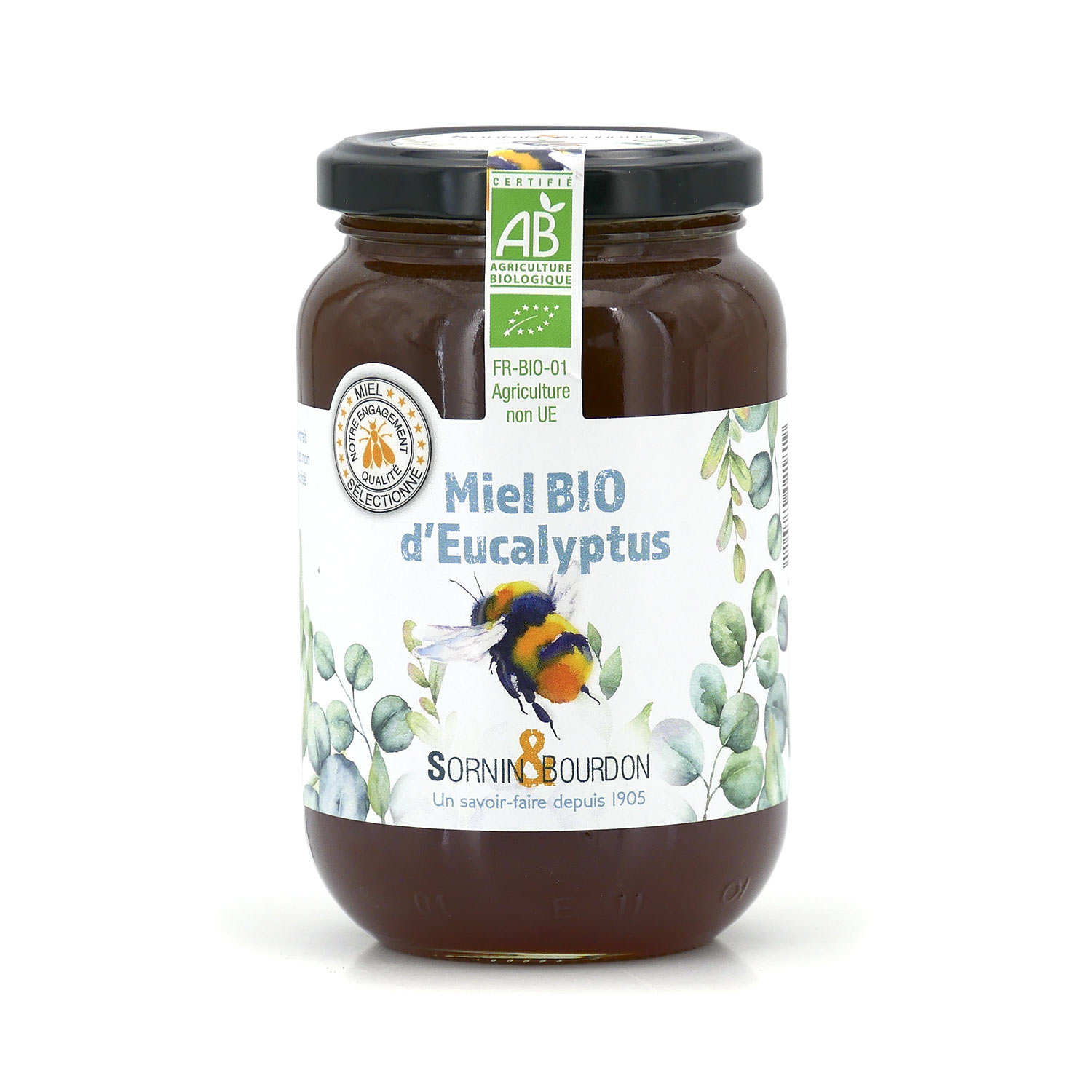 Miel d'eucalyptus bio