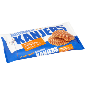 Kanjers Originele Stroopwafels 4 x 2 Stuks 320 g