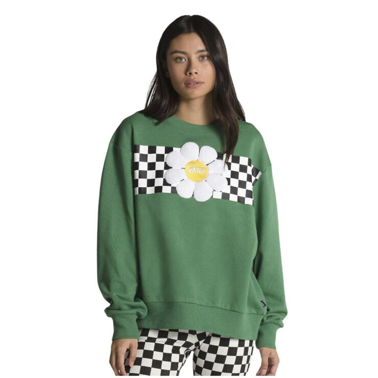 Vans OVERSIZED FLORAL CREW Fairway