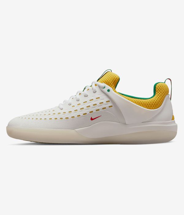 Nike SB Nyjah 3 Premium Schuh (summit white/black tour yellow)