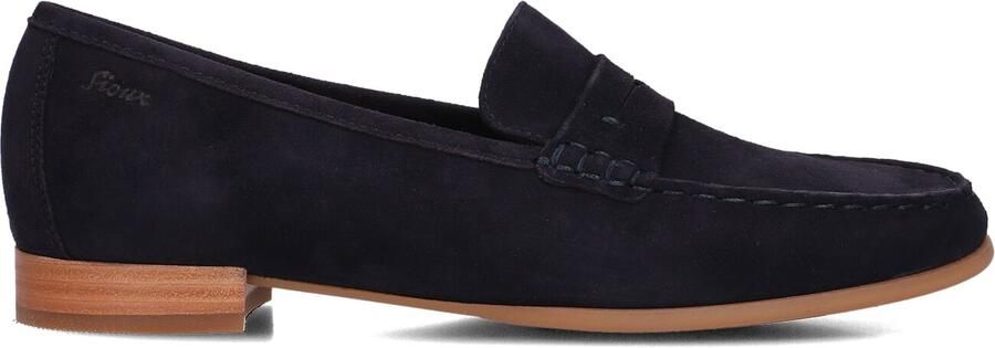 SIOUX Loafers Rosikena-700 Maat: 37 5 Materiaal: Suède Kleur: Blauw