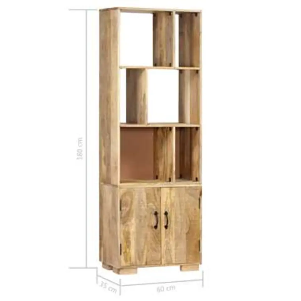 vidaXL - Boekenkast - Bruin - Hout