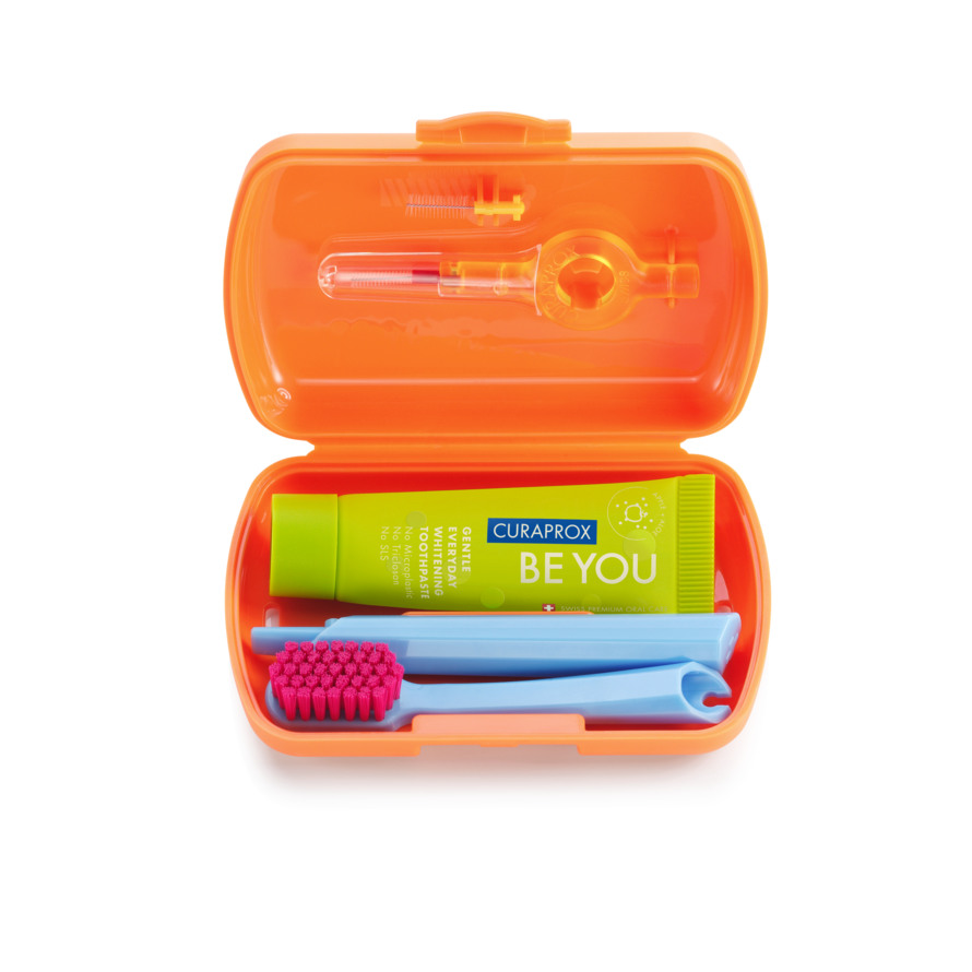 Curaprox Rejsesæt Orange/ Ultra Soft