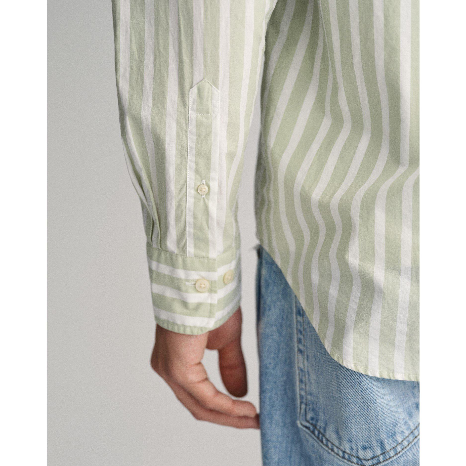 Gant REG WIDE POPLIN STRIPE SHIRT COLLEG