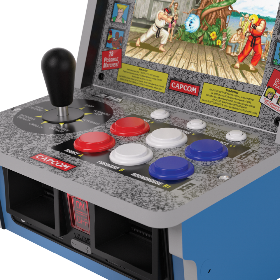 Evercade Alpha Street Fighter Bartop Arcade