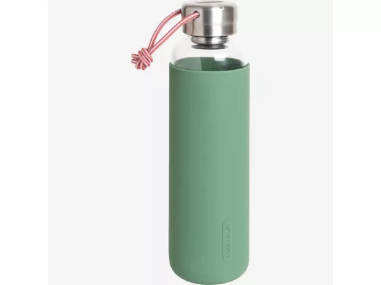 HABITAT - Gourde en verre - 600 ml - Vert (Lot de 4) - Black+blum