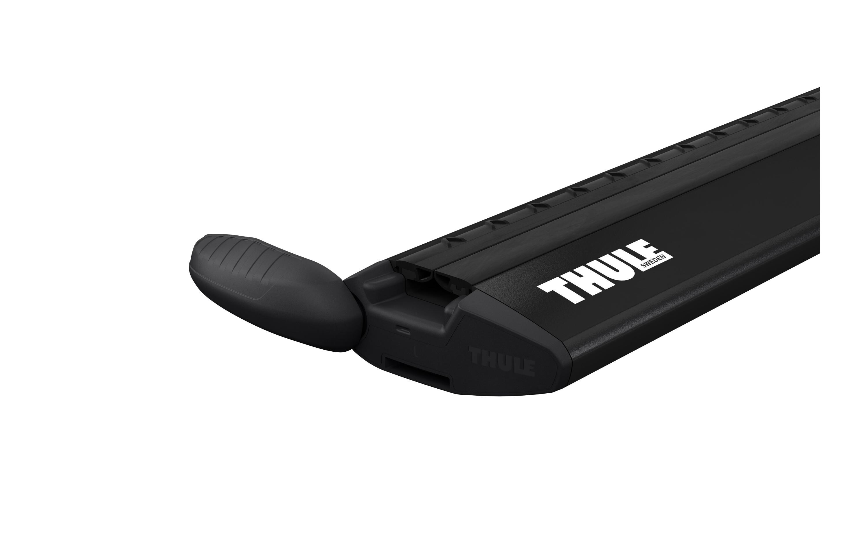 Lastenträger WingBar Evo 150 cm, Schwarz, 2 Stk.<br>Aerodynamische Laststrebe