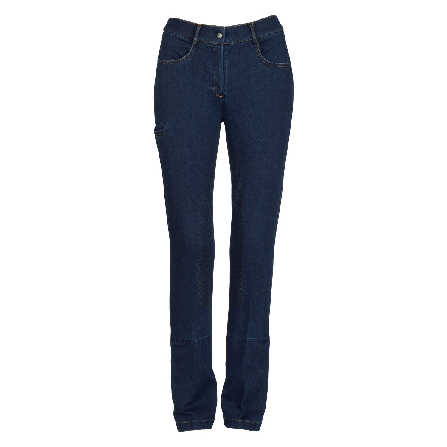 black forest Jeans-Jodhpur-Reithose mit Grip-Vollbesatz  - denim