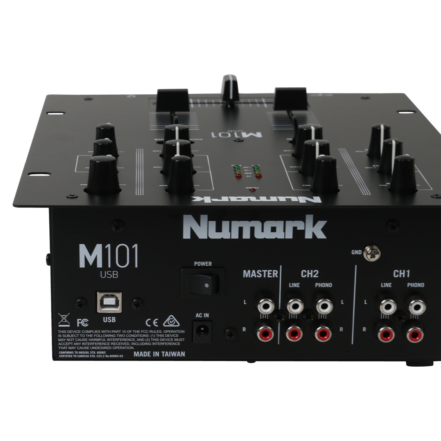Numark M101USB 2-kanaals DJ mixer