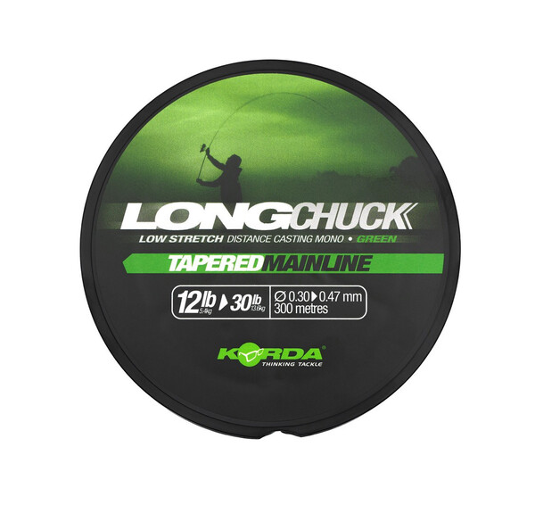Nylon Vert Korda LongChuck Tapered Mainline 300m