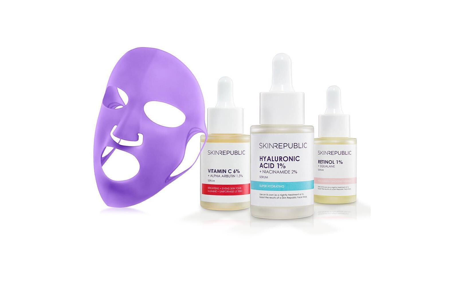 Gesichtsserum Hyaluronic Acid 1% 30 mlFeuchtigkeitsspendendes Serum mit 1% Hyaluronsäure zur Reduktion von Rötungen