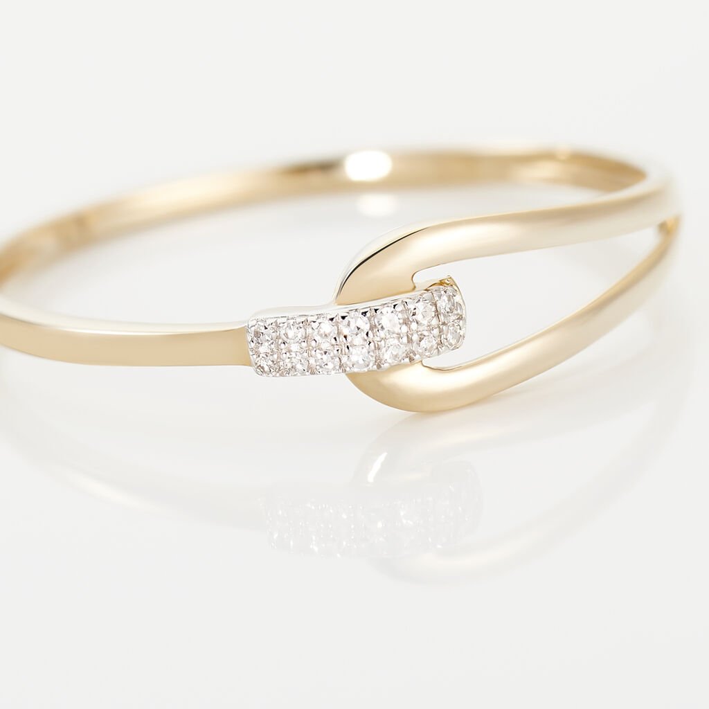 Bague Cyranna Or Jaune Diamant