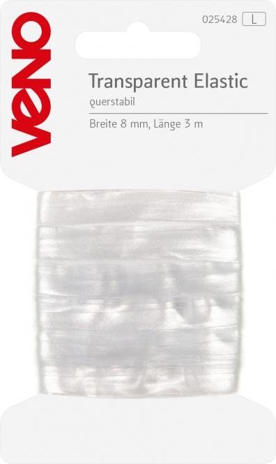 Gummiband transparent