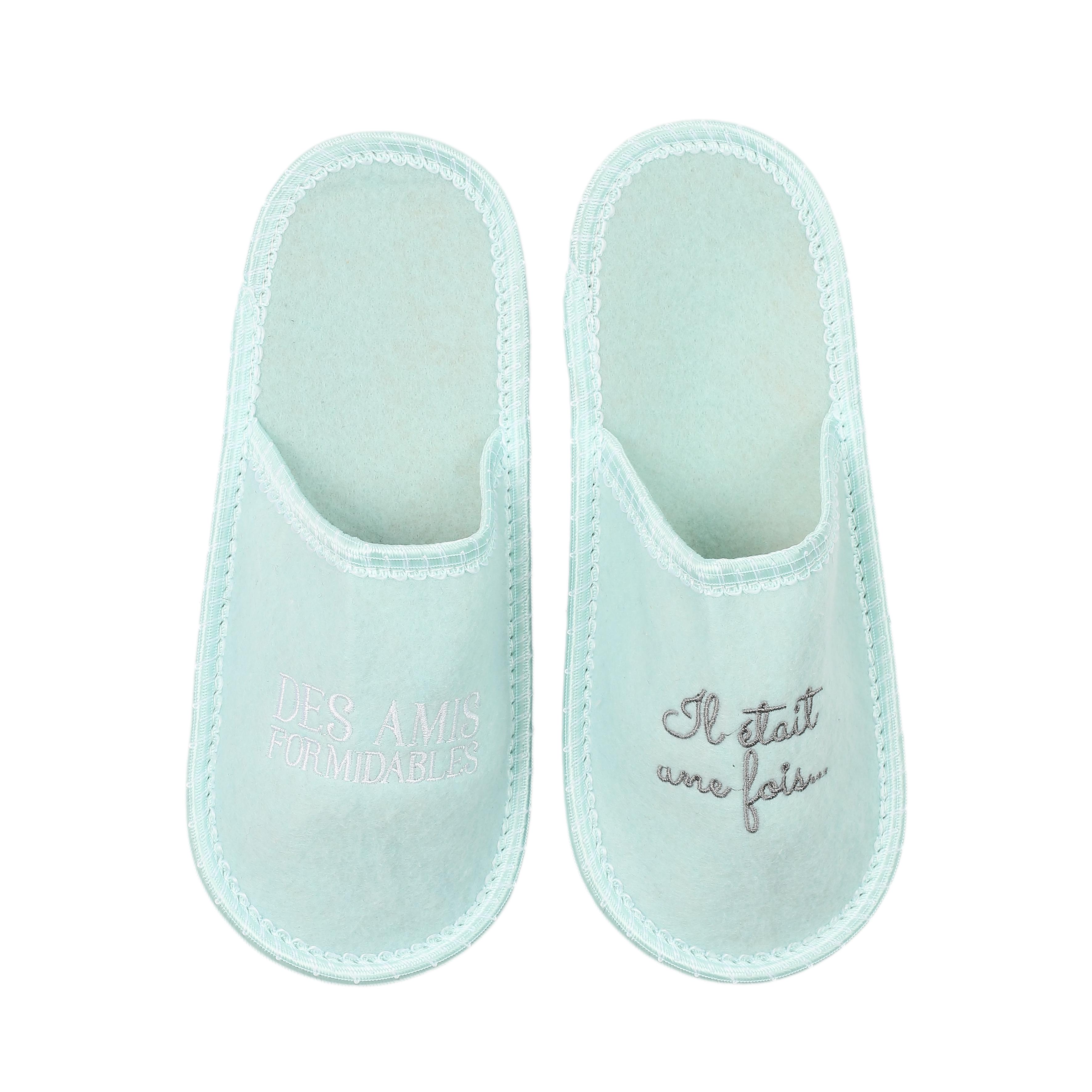 PORTE CHAUSSONS INVITES AVEC 4 PAIRES FAMILLE