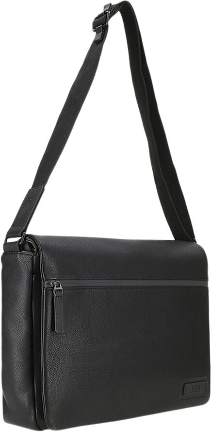 JOST Shoulder Bag Flap, Large Black pu