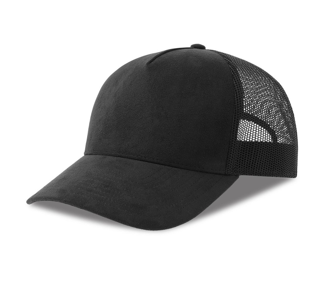 ATLANTIS HEADWEAR AT277 - Casquette style trucker en faux daim