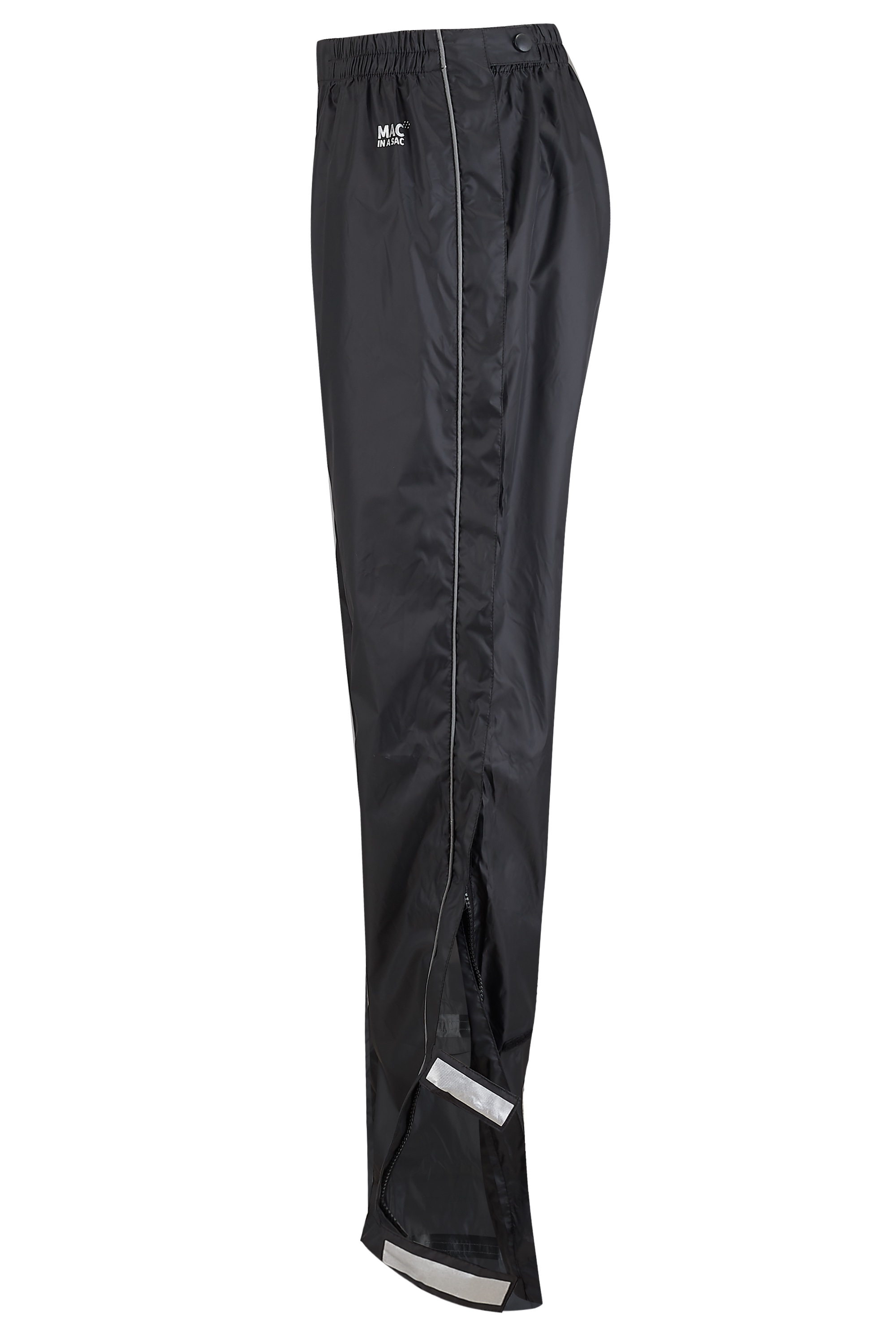 Mac in a Sac Black Full zip regenbroek