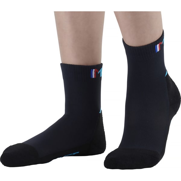 Chaussette randonnée MONNET MID JUNIOR GRIS BLEU