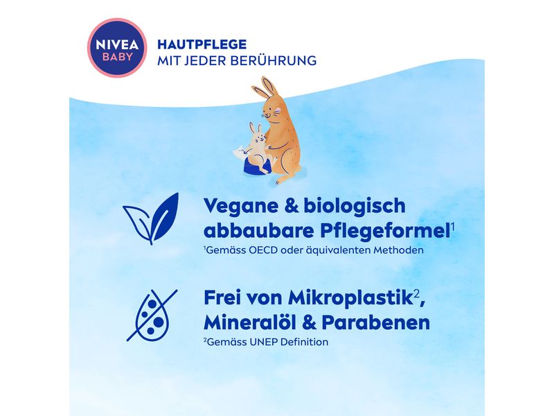 NIVEA BABY Feuchttücher Multipack Toddies 12 x 57 Stück Für natürlich gepflegte Haut ab der ersten Berührung