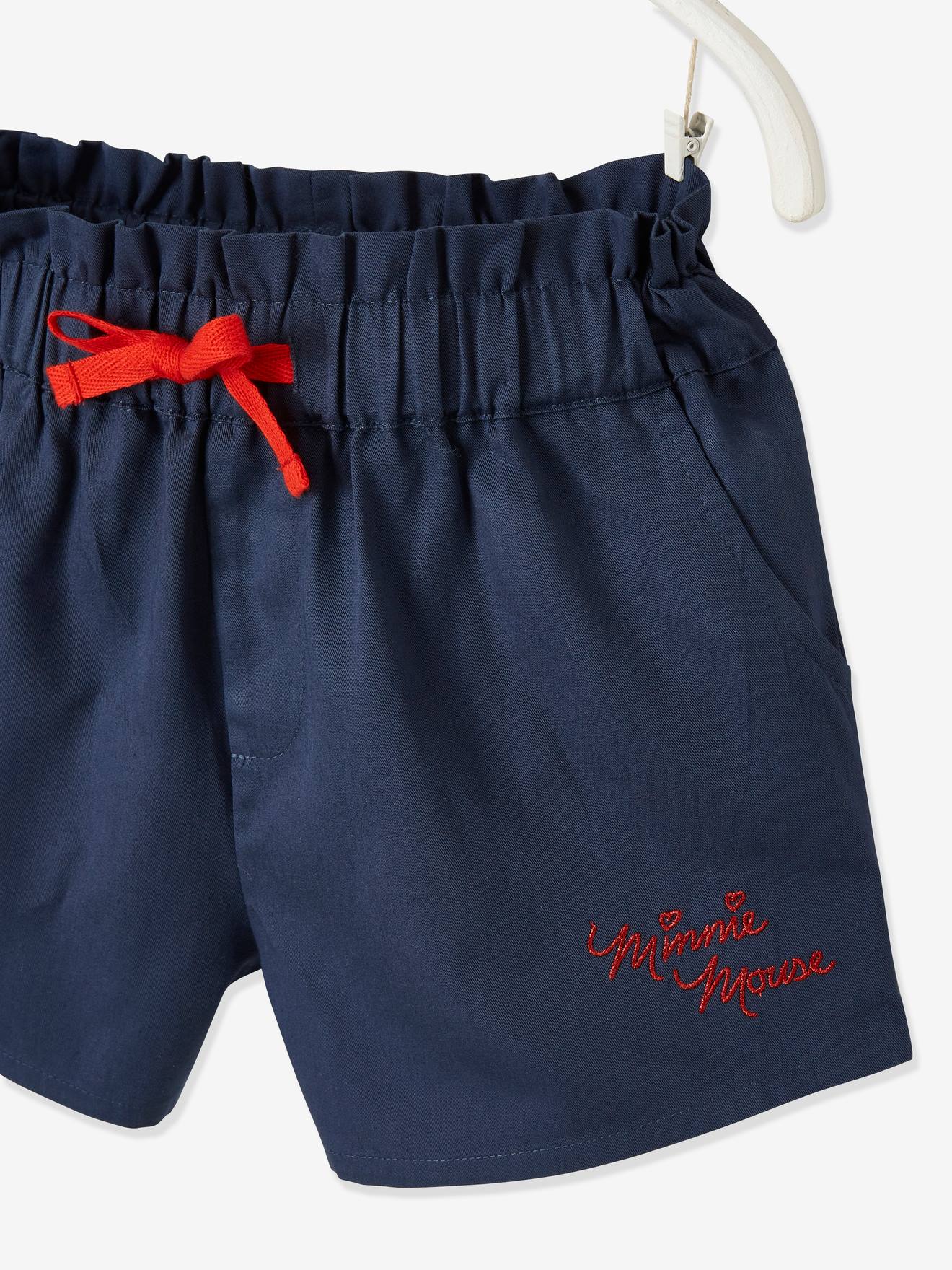 Conjunto DS Minnie® de camiseta e shorts, cinza mesclado médio