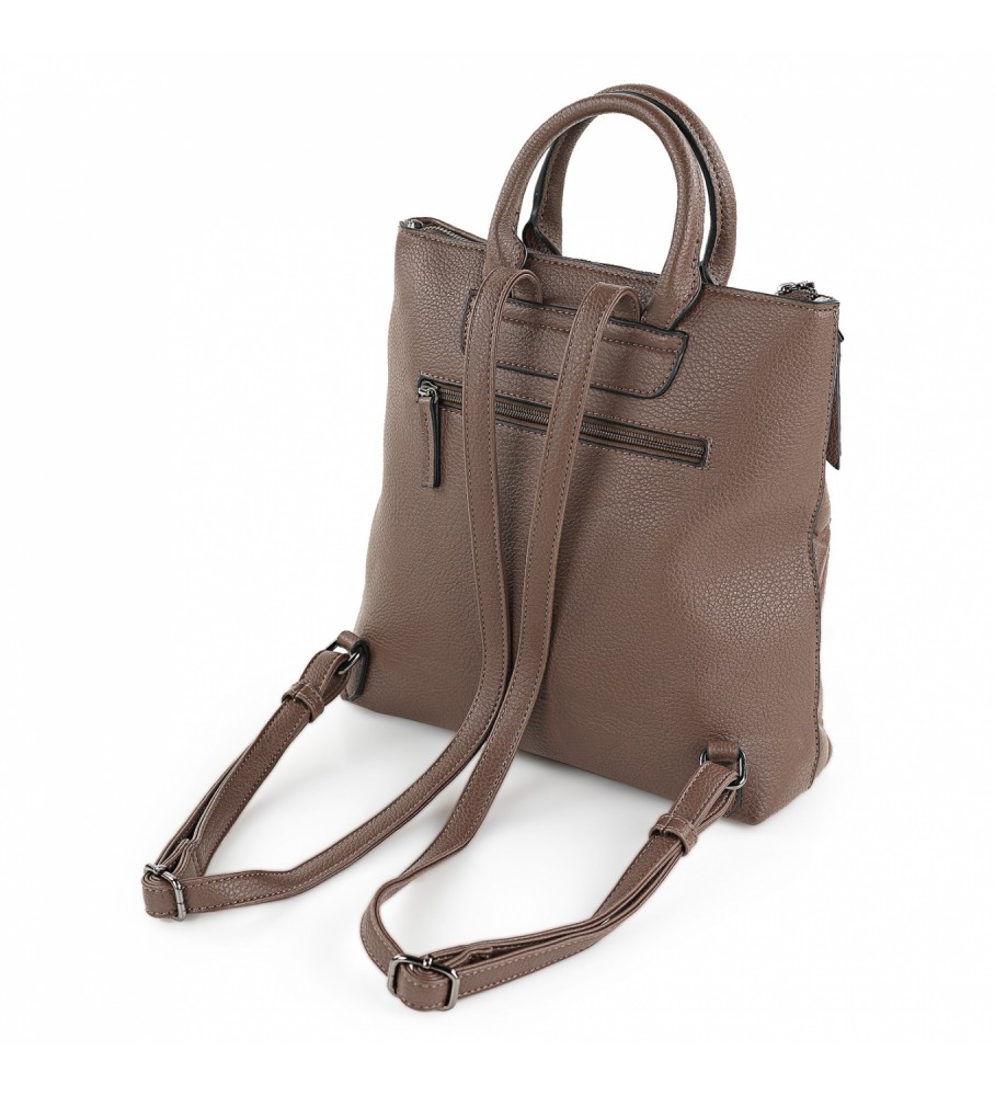 Mochila multifuncional Lois Pocket LOIS 316899 marrom escuro