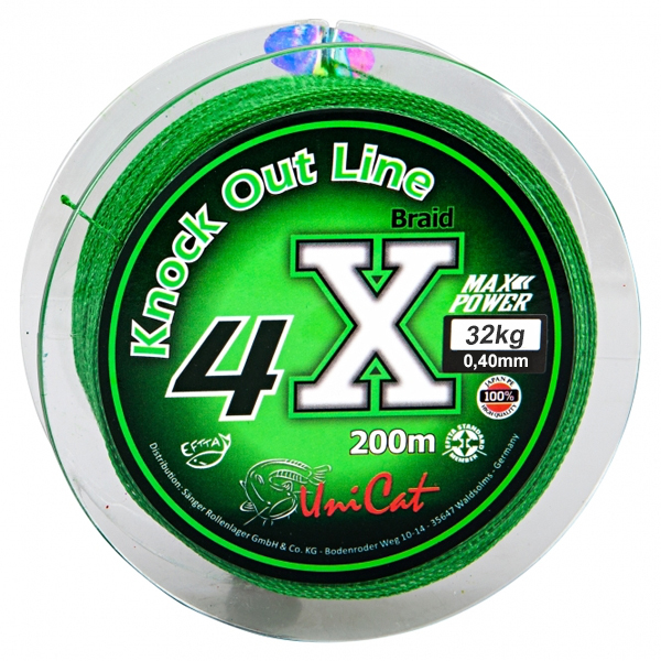Tresse Unicat Knock Out line 4x Braid