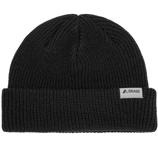 Bonnet ski ORAGE FISHERMAN BEANIE BLACK