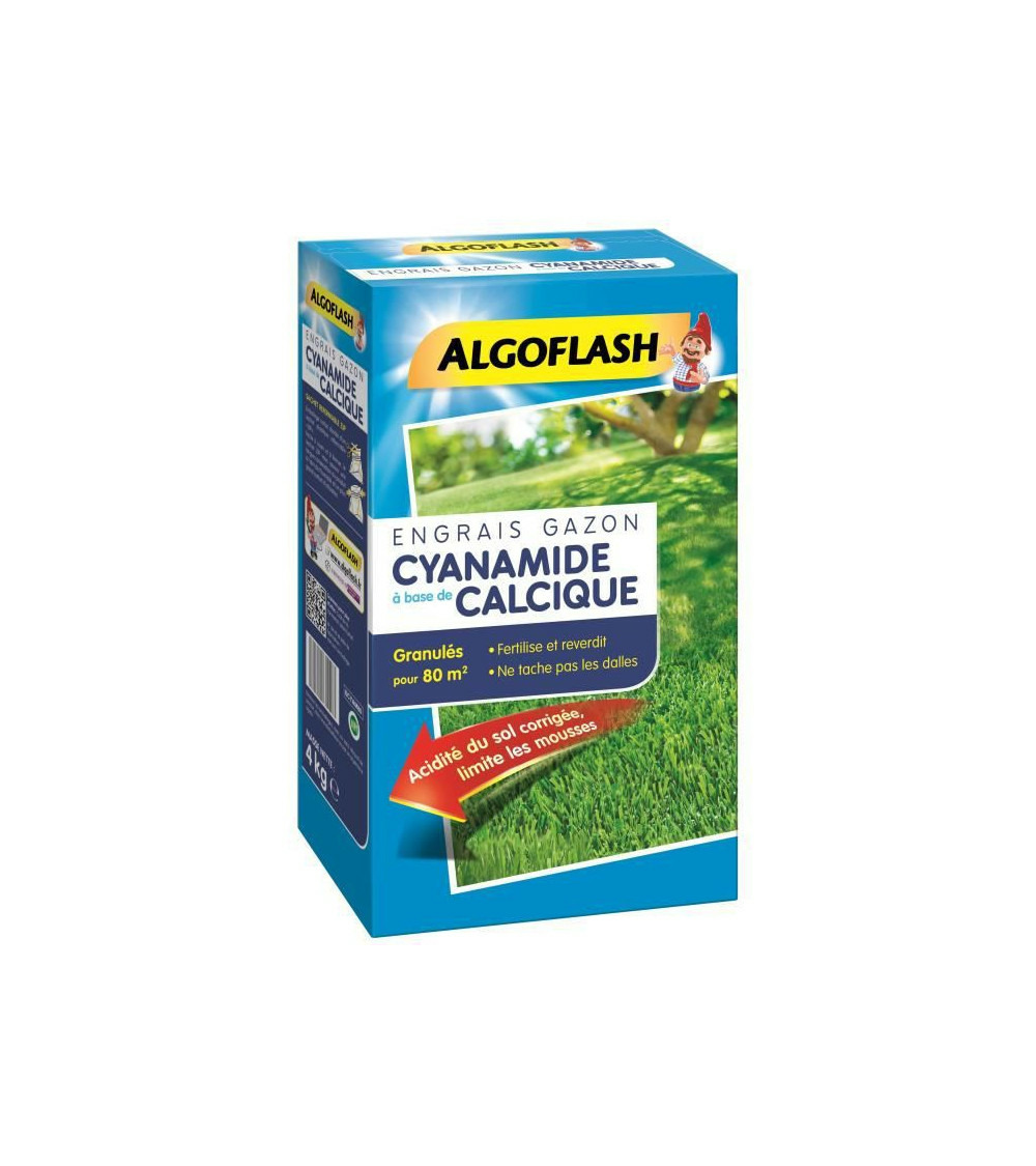Engrais gazon cyanamide - 4kg