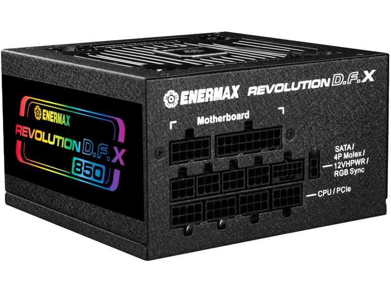 Enermax Netzteil Revolution D.F. X 850 W Vollständig modulares ATX 3.0-Netzteil