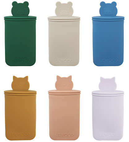Liewood Isforme - Malik Mini - 6-pak - Silikone  - Green Garden