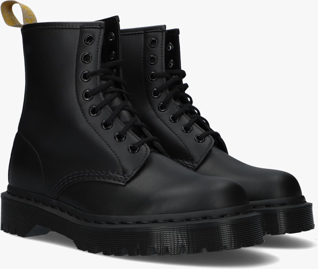 DR MARTENS zwarte dr martens veterboots vegan 1460 bex mono