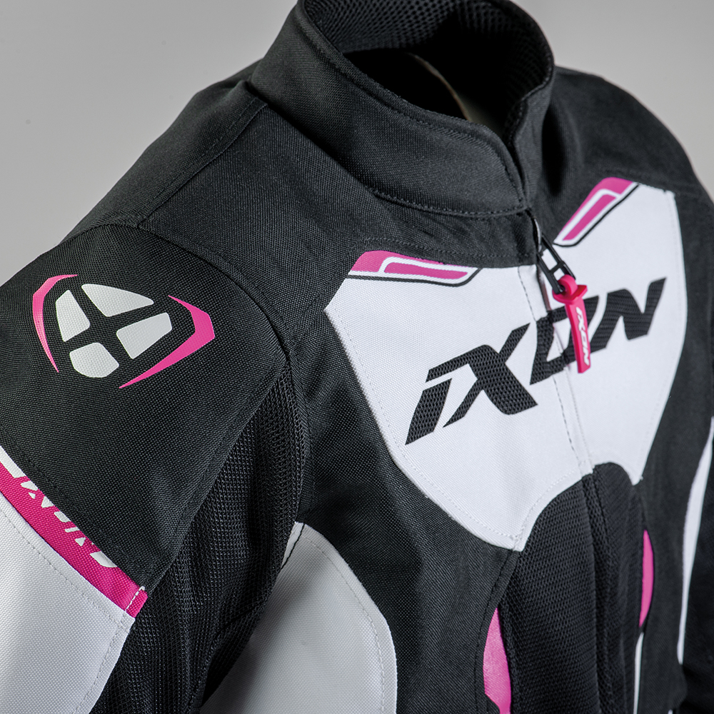 Ixon - Blouson enfant Striker Air Kid L Noir / Blanc / Fuchsia