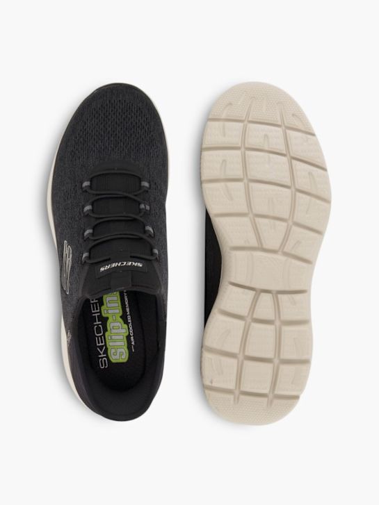 Skechers Slip-Ons Schwarz