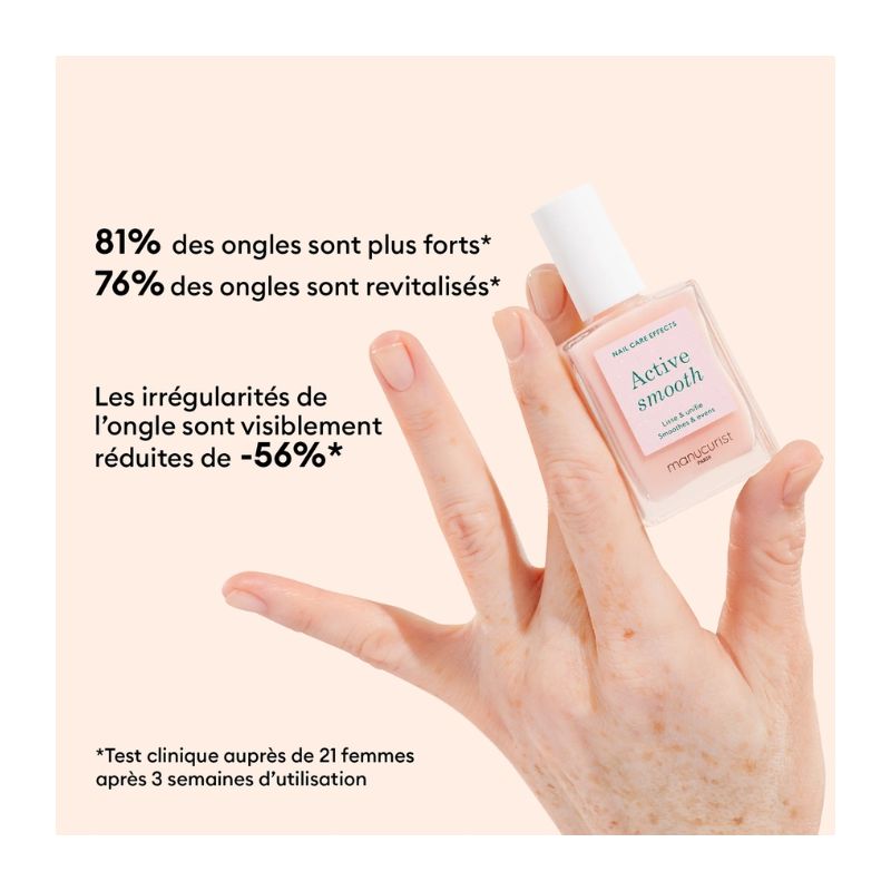 Vernis soin lissant Active Smooth Manucurist 15ml