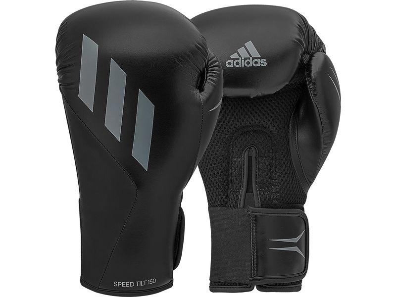 adidas Speed Tilt 150, 8 oz Grau/Schwarz Boxhandschuhe